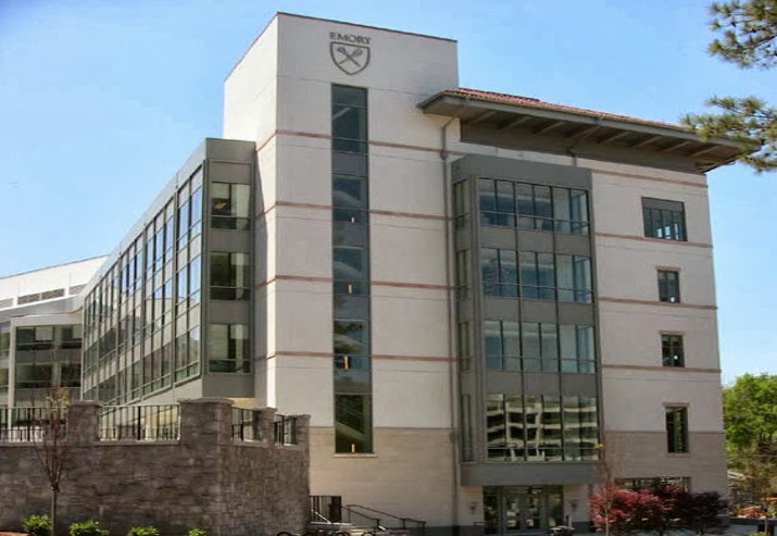 exterior of the psychology department at Emory