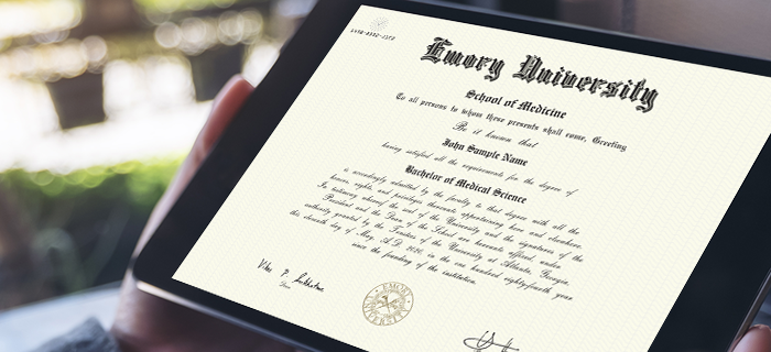 Sample diploma